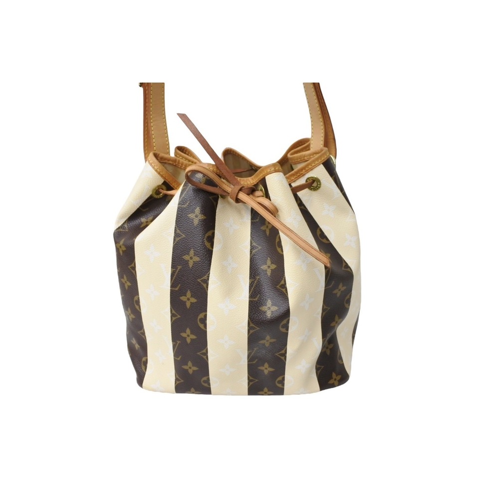 Louis Vuitton Canvas Handbag Monogram Rayeur